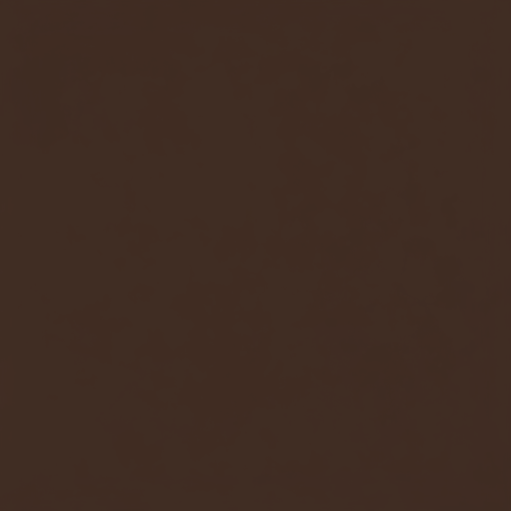 Dark brown matte vinyl sheet, 12x12 in square