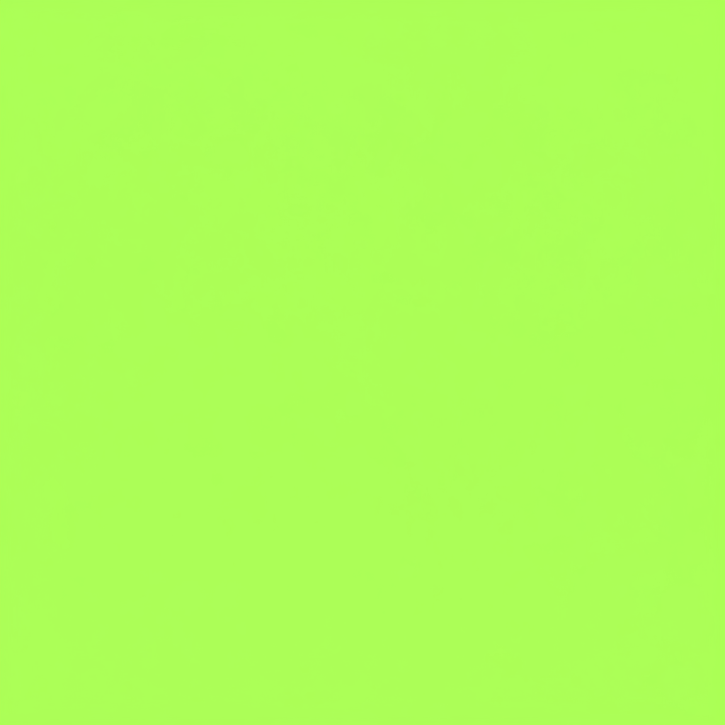 Neon green matte vinyl sheet, 12x12 in, solid color