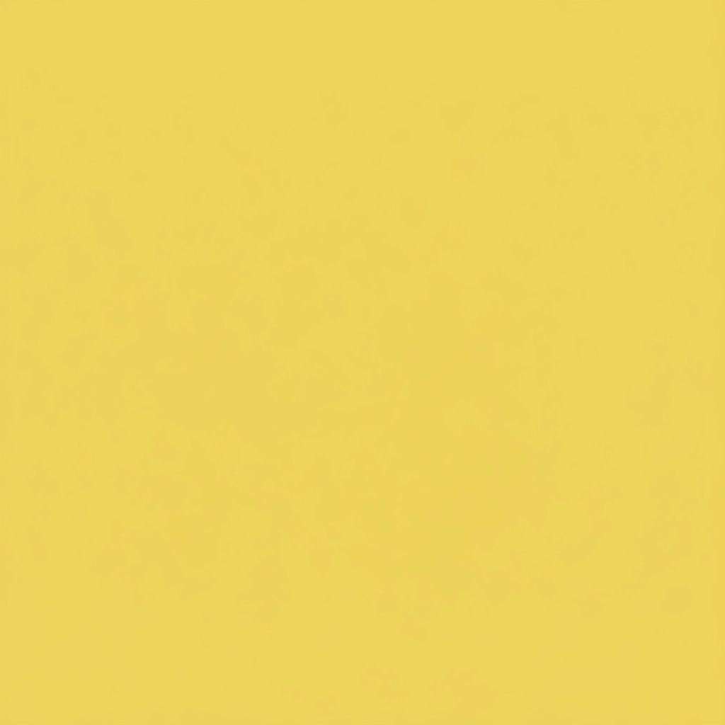 Yellow 12x12 matte vinyl sheet, solid matte surface