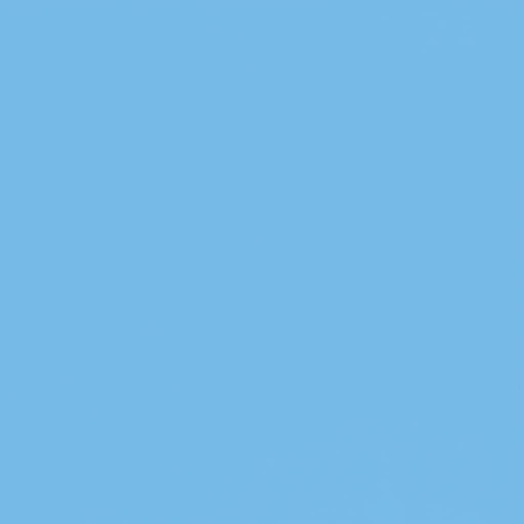 Light blue matte vinyl sheet, 12x12