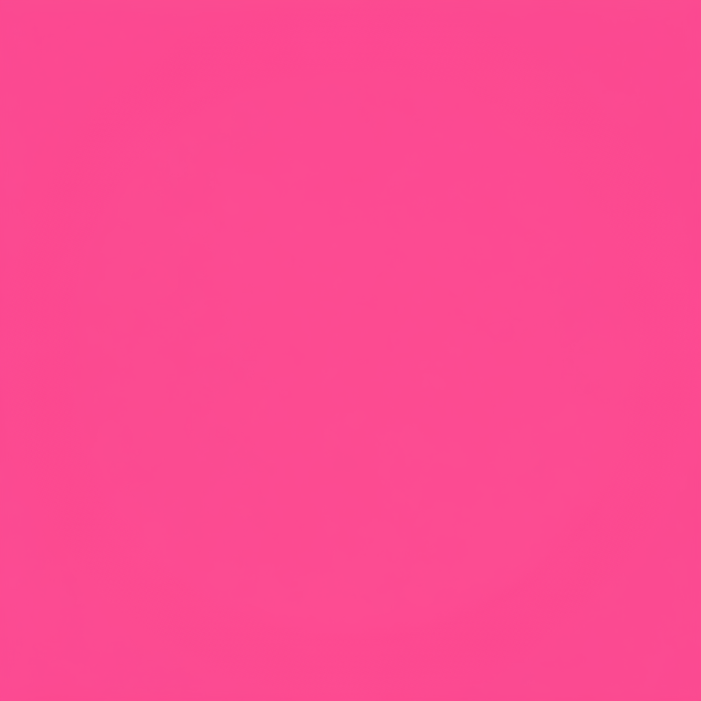 Neon pink glossy permanent vinyl sheet, 12x12