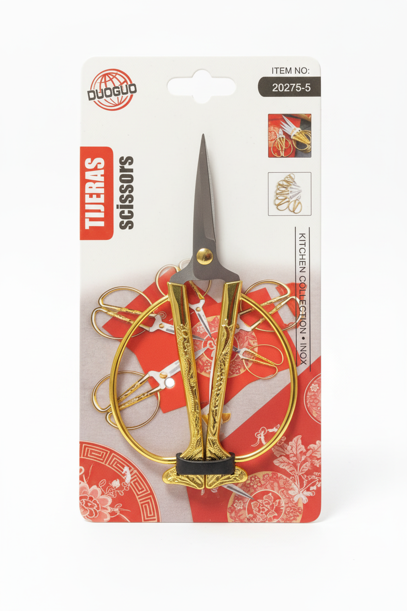 DUOGUO Gold Scissors - Studio Photo v2