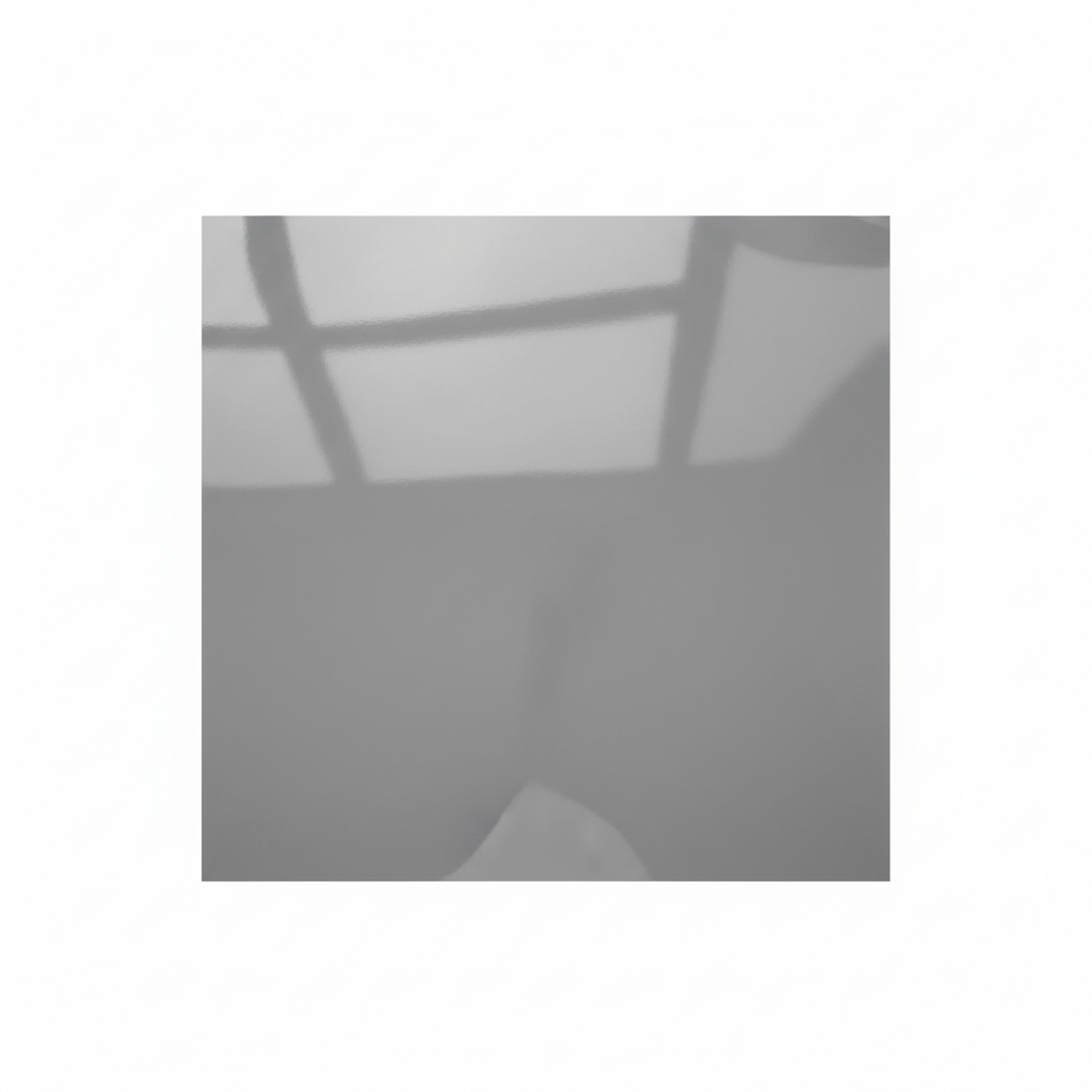 Glossy gray permanent vinyl sheet, 12 in. x 12 in. square