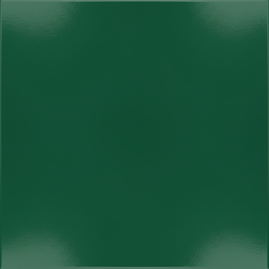 Glossy green vinyl sheet, square 12x12