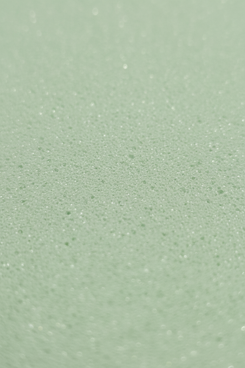 Pale green matte foam sheet, 2mm thick, 8x12 in.