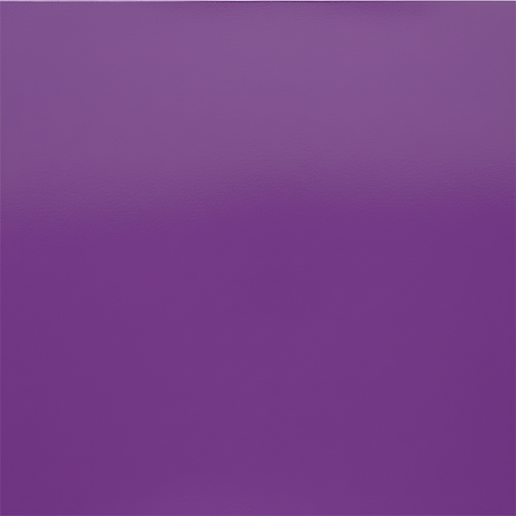 Glossy violet vinyl sheet, 12x12 in, smooth surface