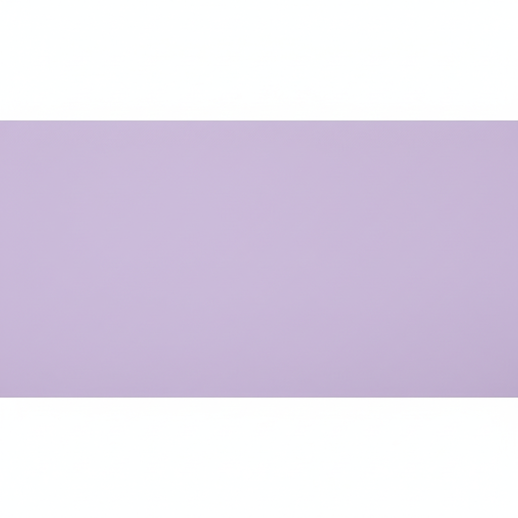 Light violet matte vinyl sheet, 12x12-inch square