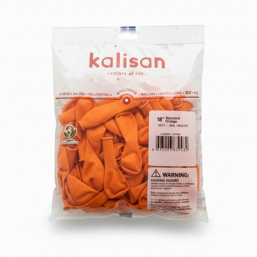 Kalisan 18" Standard Orange – Studio Photo