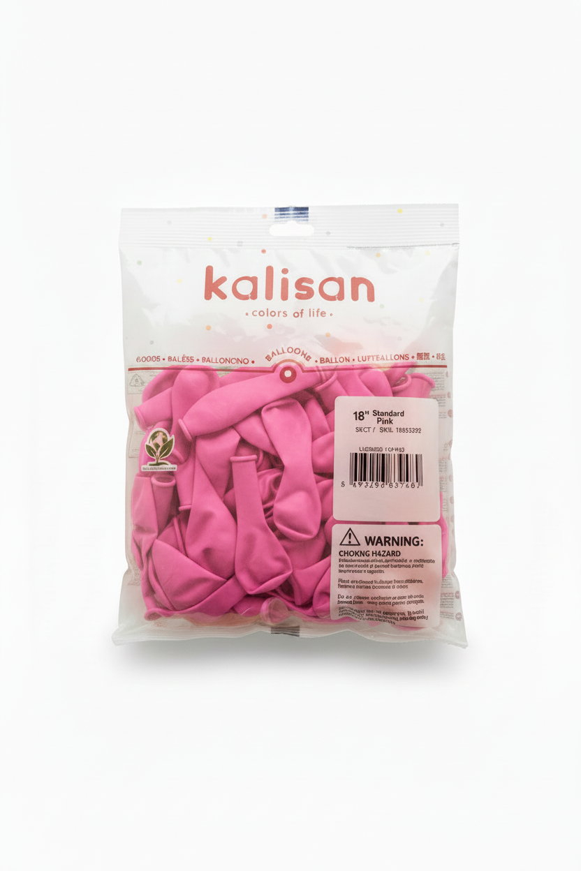 Kalisan 18" Standard Pink – Studio Photo