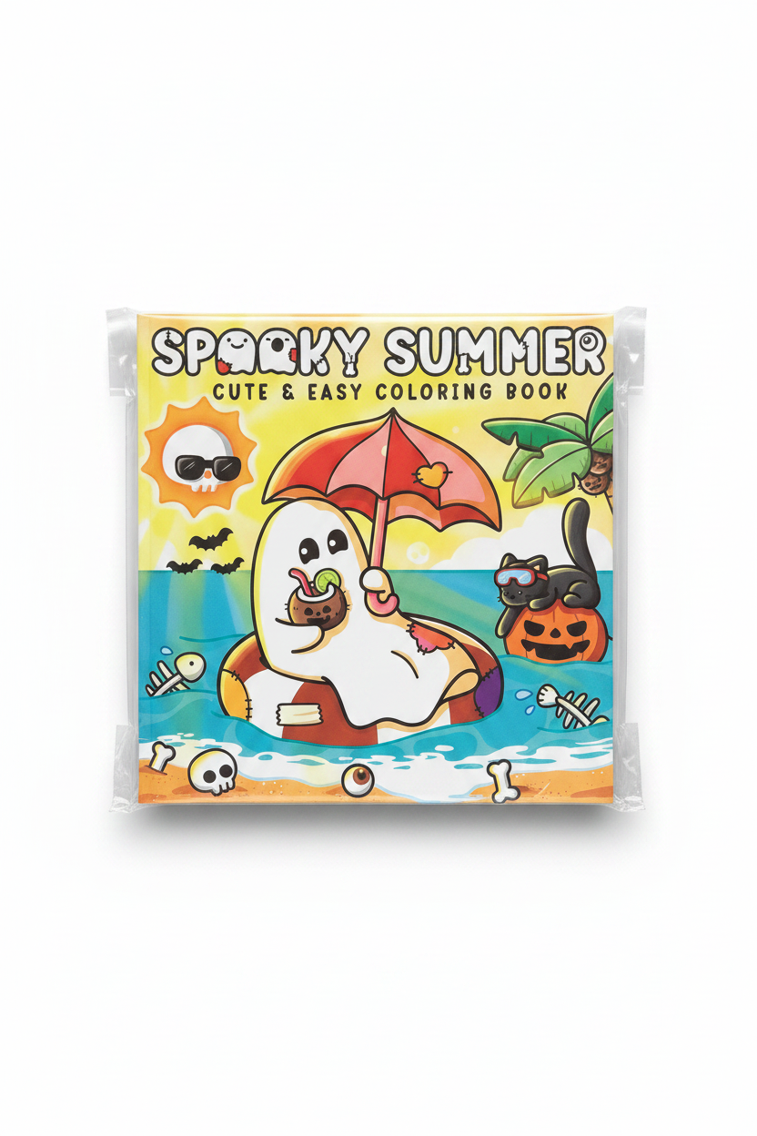 Spooky Summer Coloring Book - Studio Photo
