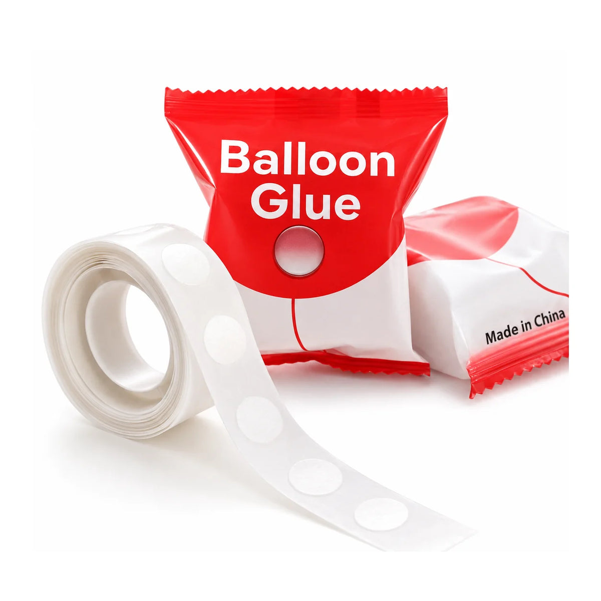 Balloon Adhesive Glue Dots — Clear Transparent